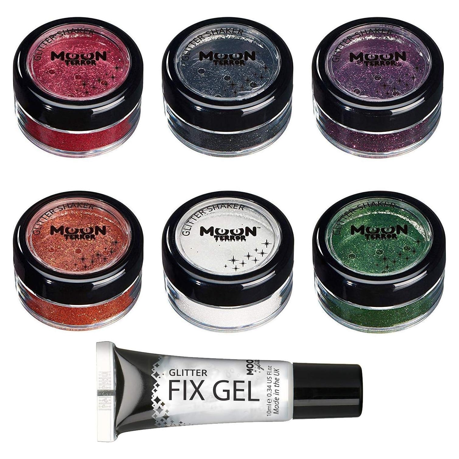 Brillantes de Halloween Moon Terror - Set de 6 Gel 4.8g