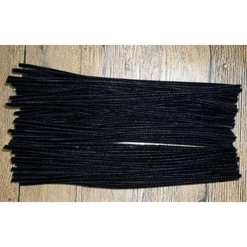 Limpiapipas Negros GOTOONE 200 Piezas 30.48 cm Manualidades