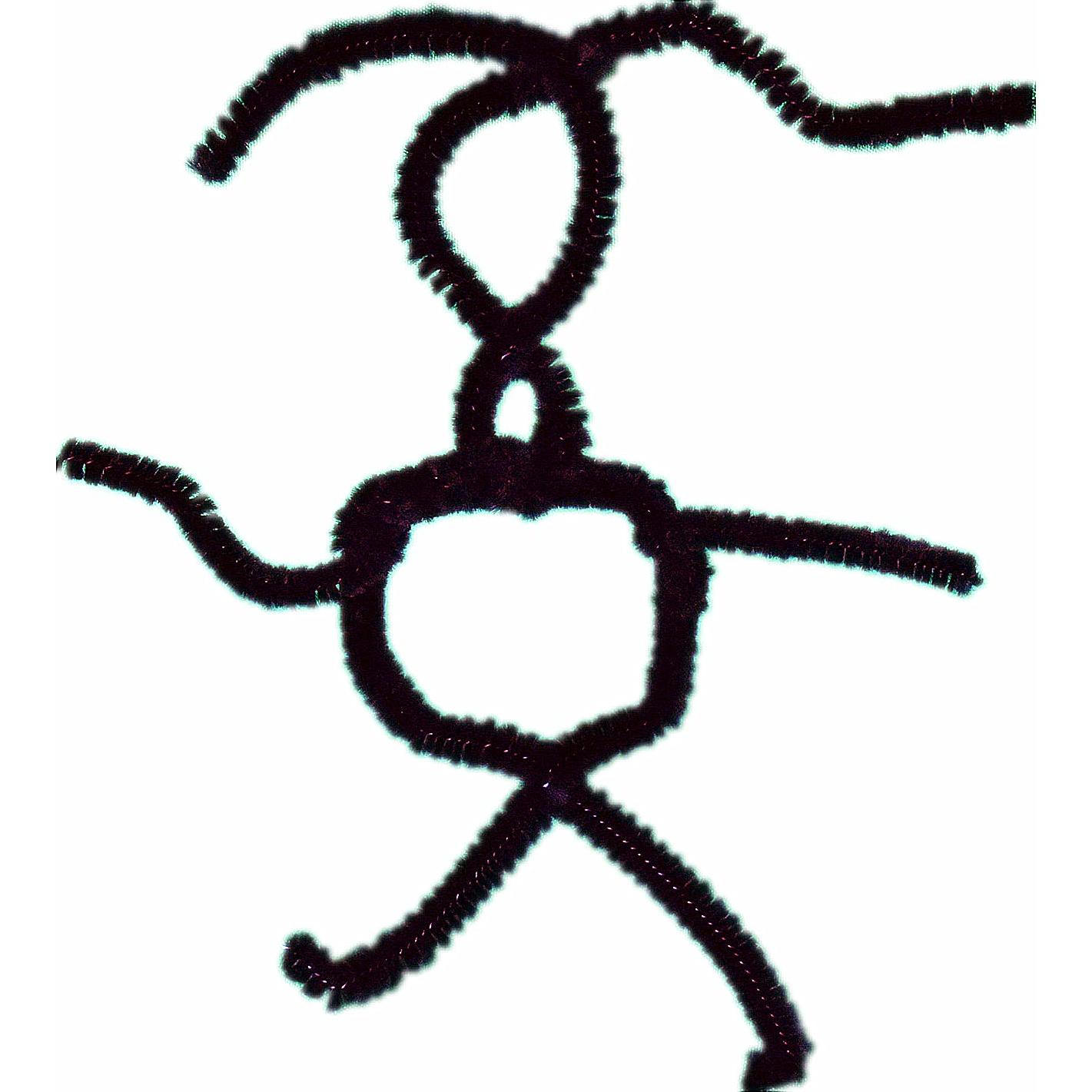 Limpiapipas Negros TTGY - Paquete de 500 Varillas 30.48 cm