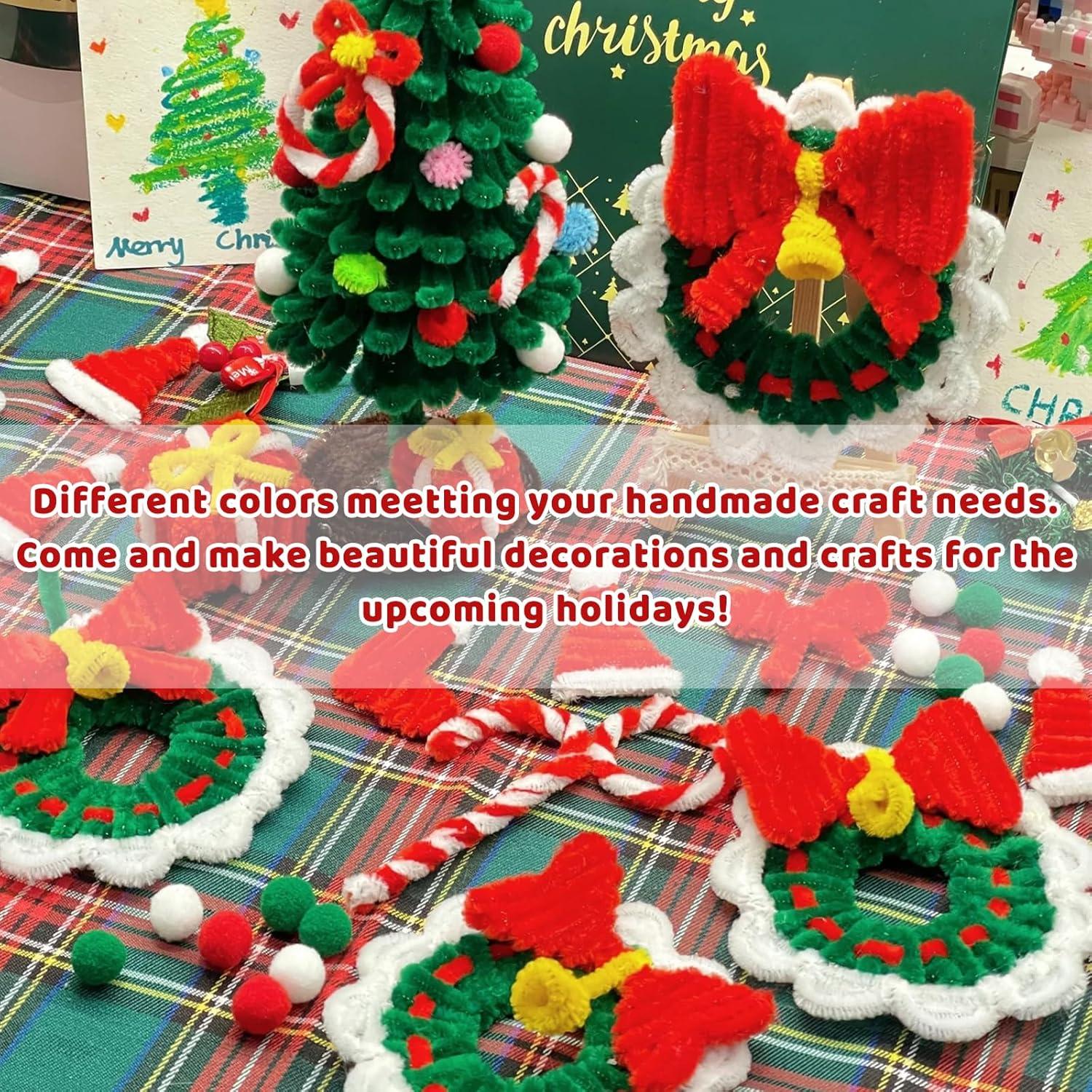 Limpiapipas Coloridos Hssugi 100PCS Manualidades Arte