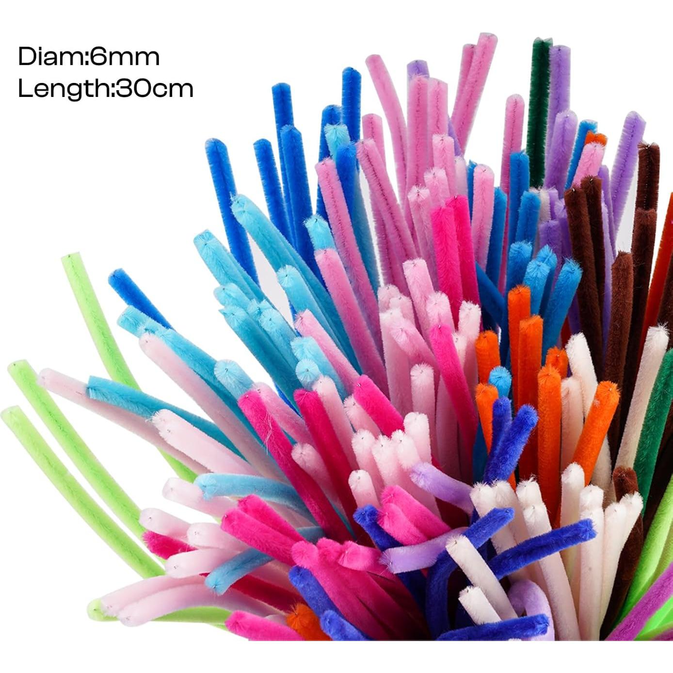 Limpiapipas Marrones Caydo 500 Piezas 30 cm Manualidades