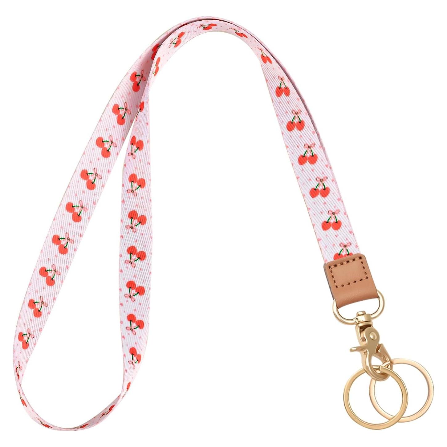 Cinta para Insignias Knagsfa Cereza Rosa 45.72cm con Gancho