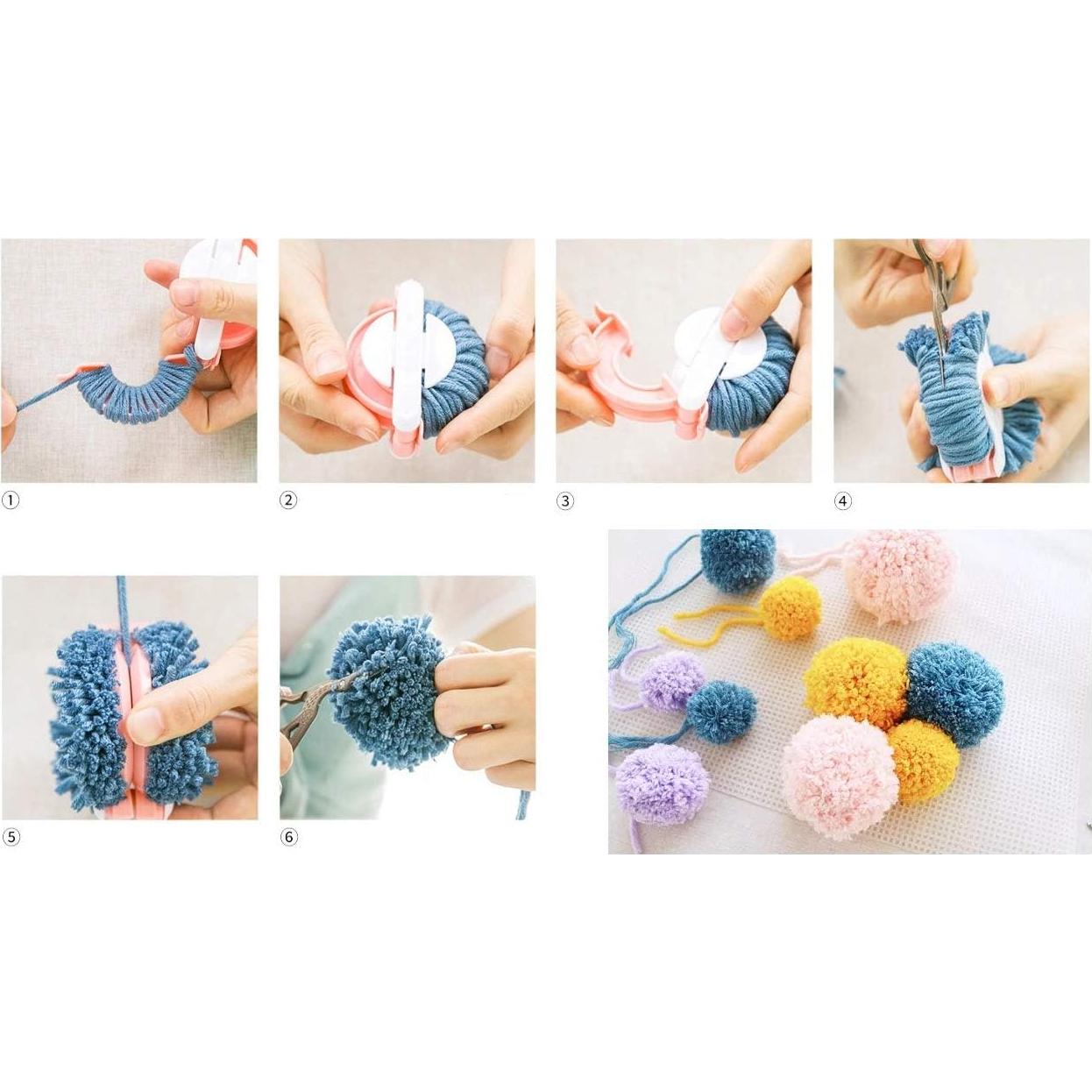 Kit de Telar de Tejido READAEER - 5 Redondos y 2 Rectangulares