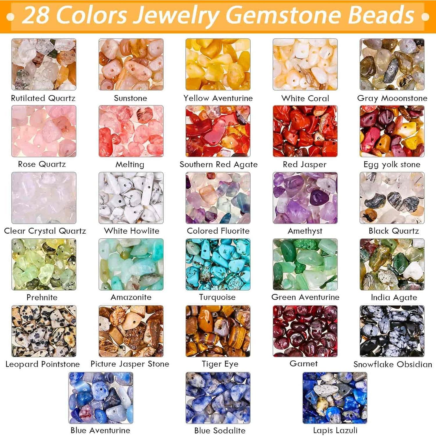 Cuentas de Cristal Selizo para Joyería - 28 Colores Variados
