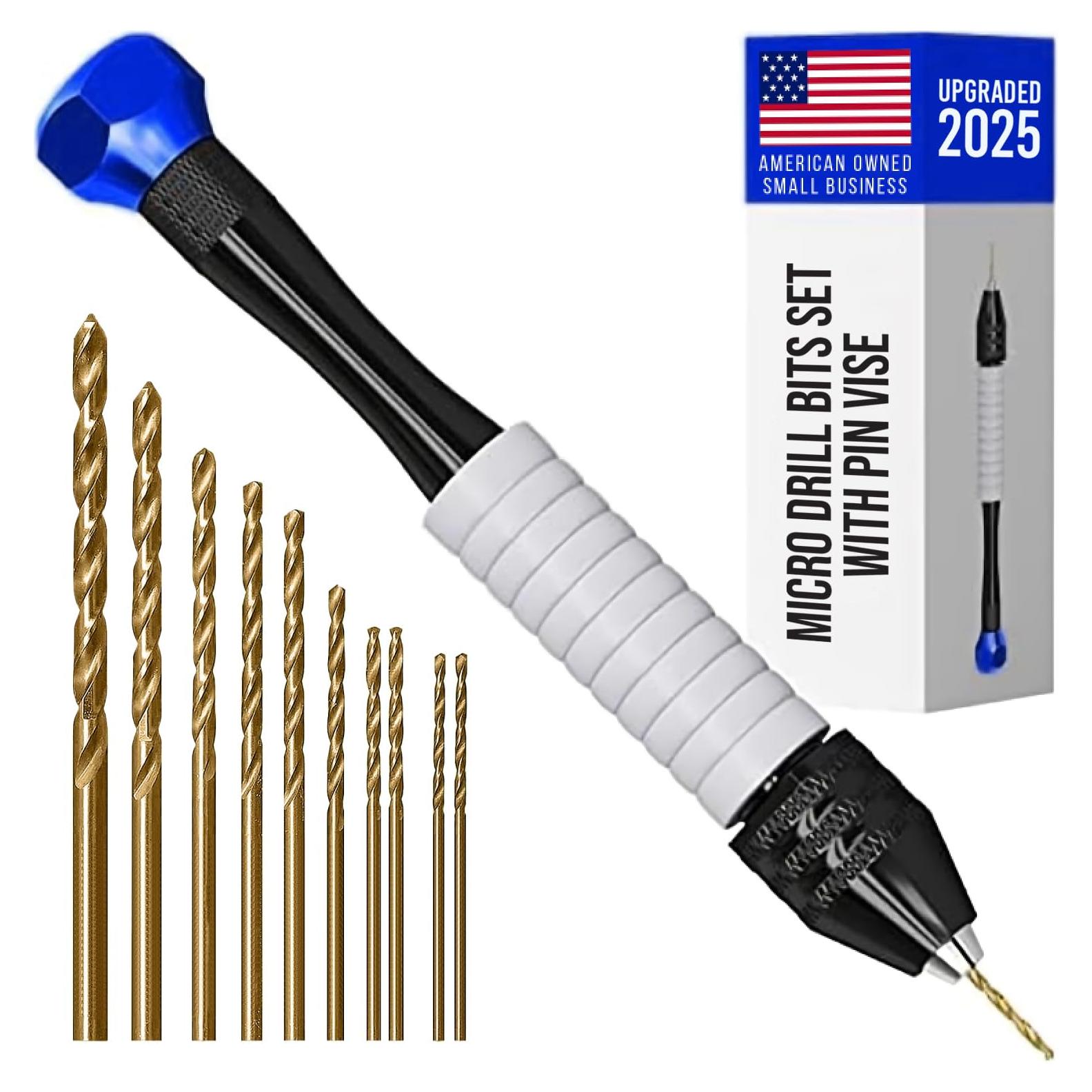 Juego de Brocas Manuales Craft911 HSS para Joyería y Modelismo