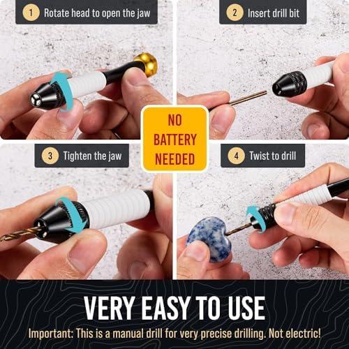 Juego de Brocas Manuales Craft911 HSS para Joyería y Modelismo