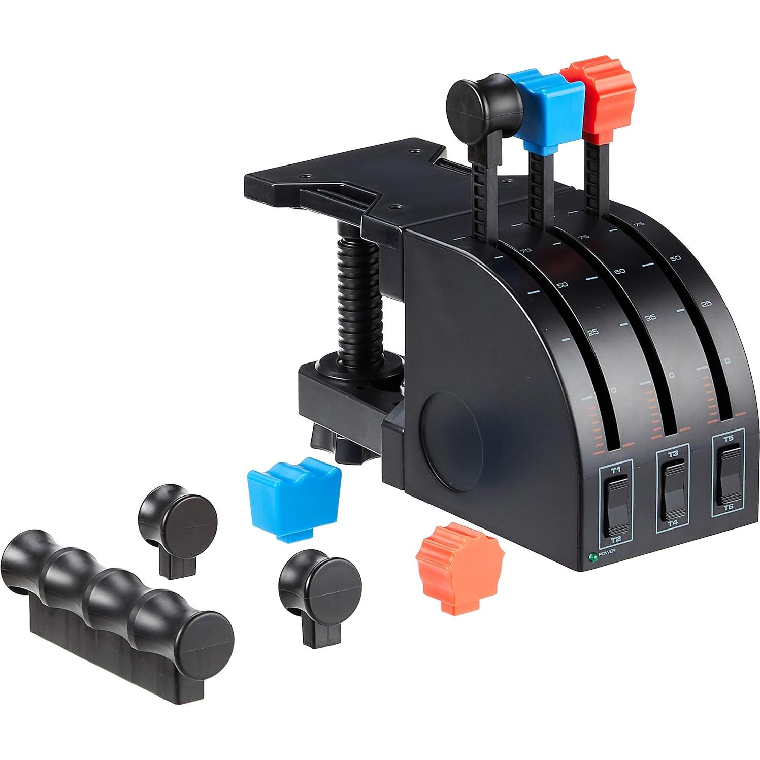 Logitech G Saitek PRO Flight Throttle Cuadrante USB PC