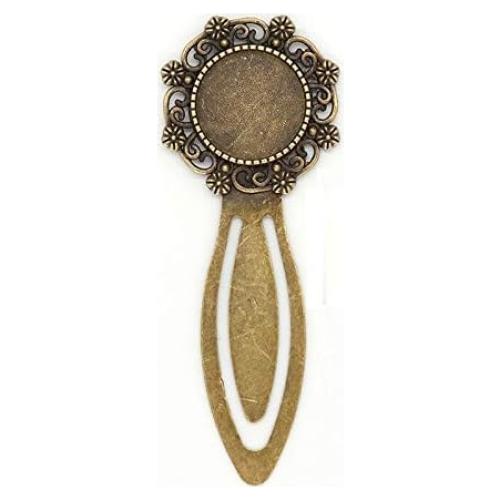 Bases para Joyería DIY SHUNAE 10pcs 18mm Redondas Bronce