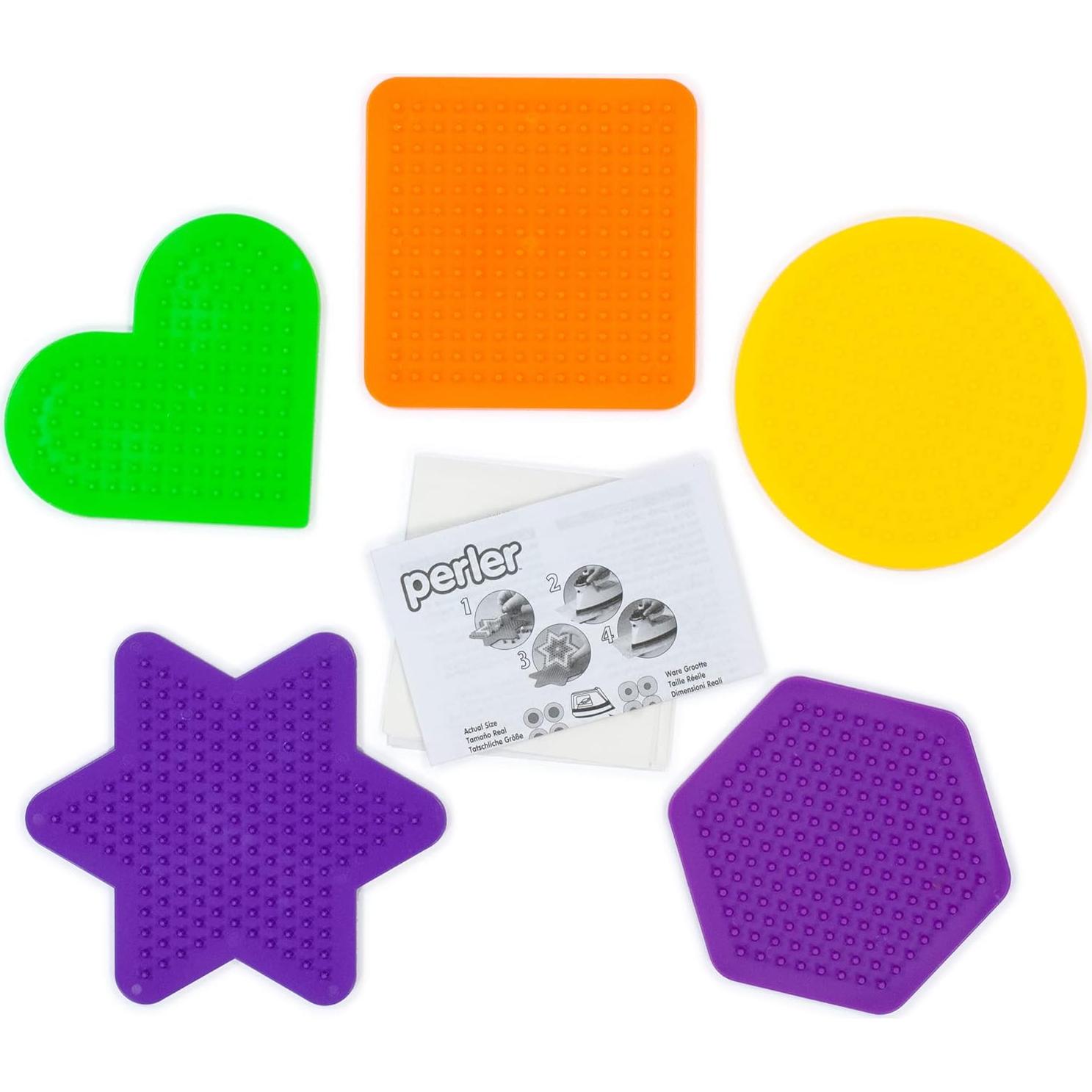 Tableros de Clavos Pequeños Perler - 5 Formas Divertidas