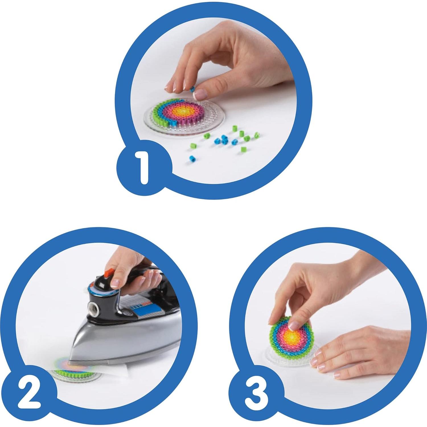 Tableros de Clavos Pequeños Perler - 5 Formas Divertidas