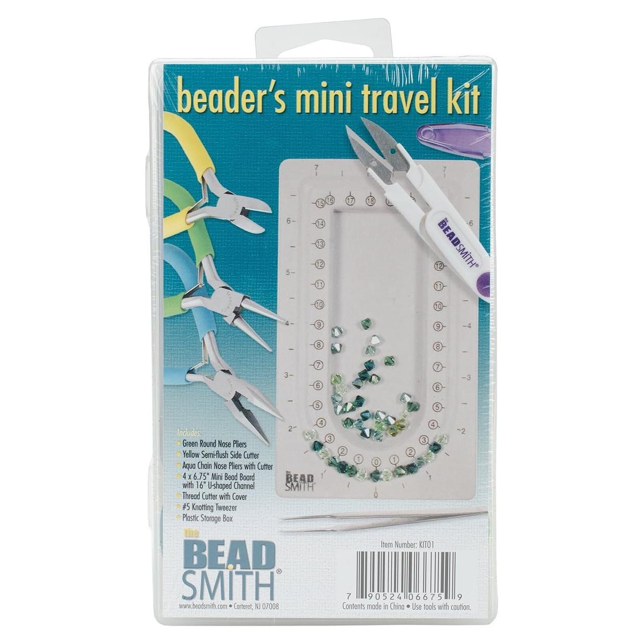 Kit de Viaje Mini Beadsmith - 8 Piezas para Hacer Joyería