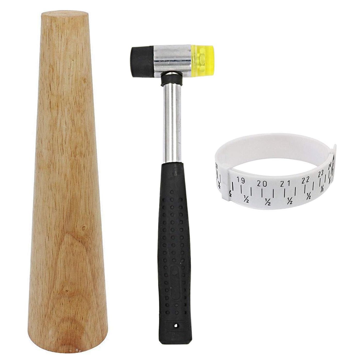 Mandril de Pulsera Redondo HEYMOUS con Martillo de Goma