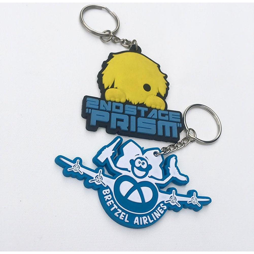 KINGFOREST Kit de 50 Anillos de Llave y Cadenas 25 mm Joyería