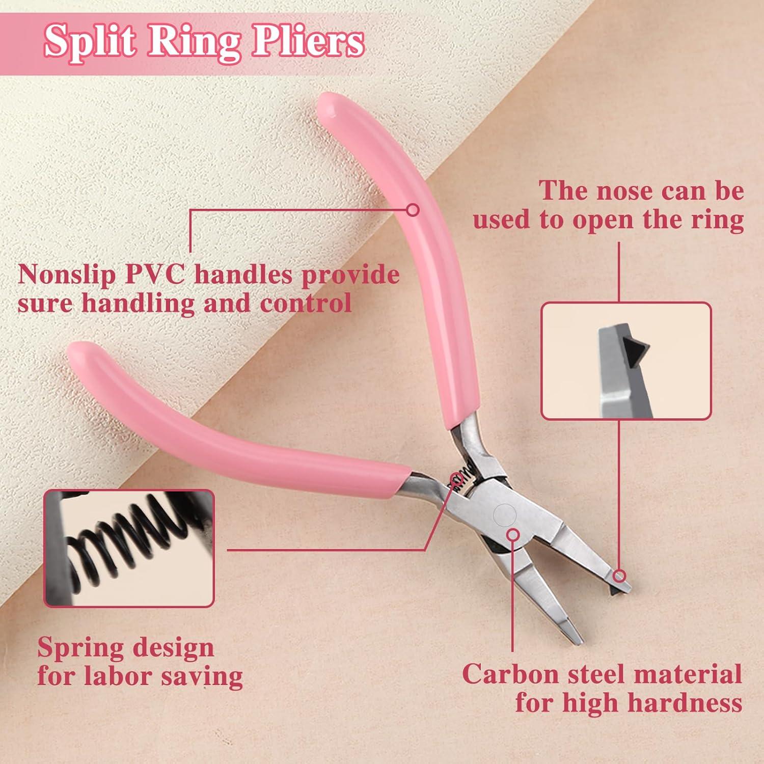 Alicates de Anillo Abierto LEONTOOL 12.7 cm para Joyería