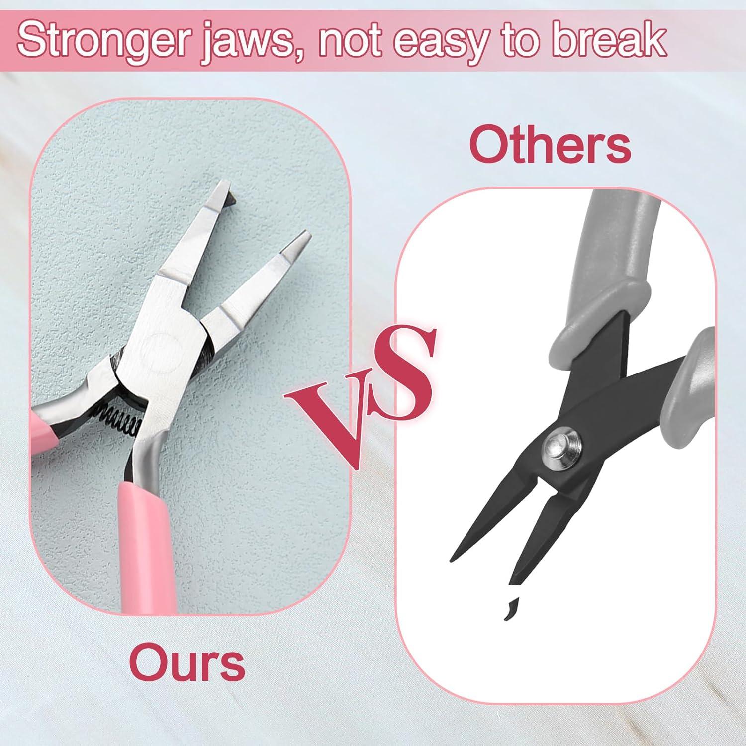 Alicates de Anillo Abierto LEONTOOL 12.7 cm para Joyería