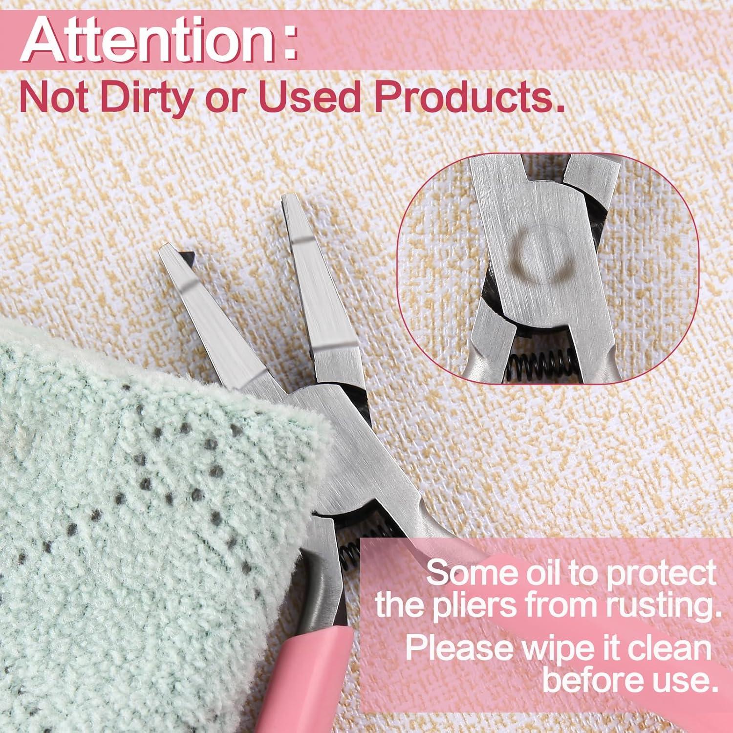 Alicates de Anillo Abierto LEONTOOL 12.7 cm para Joyería