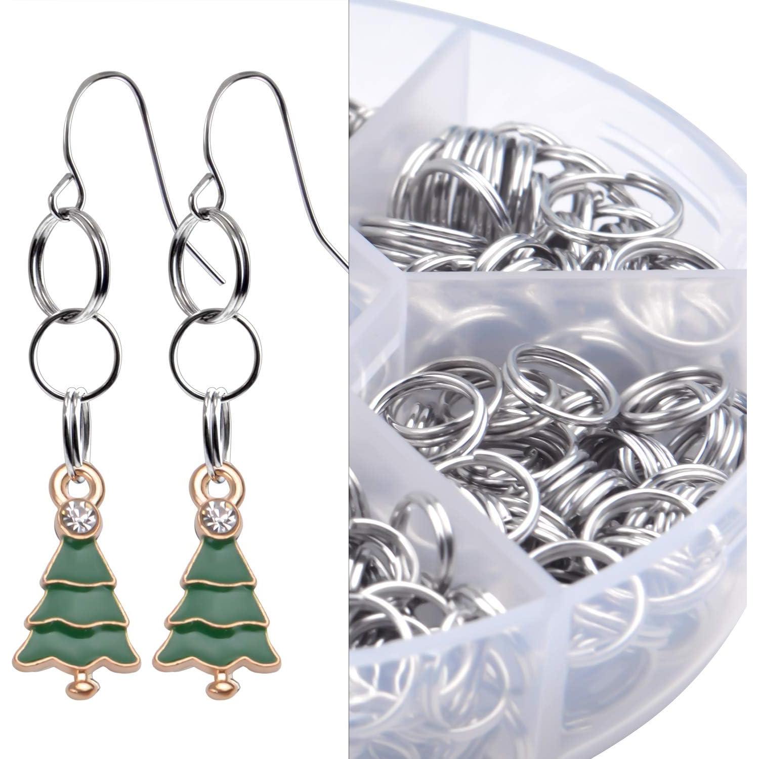 Anillos de Salto Divididos Aylifu - 100g, 6 Tamaños 4-10mm