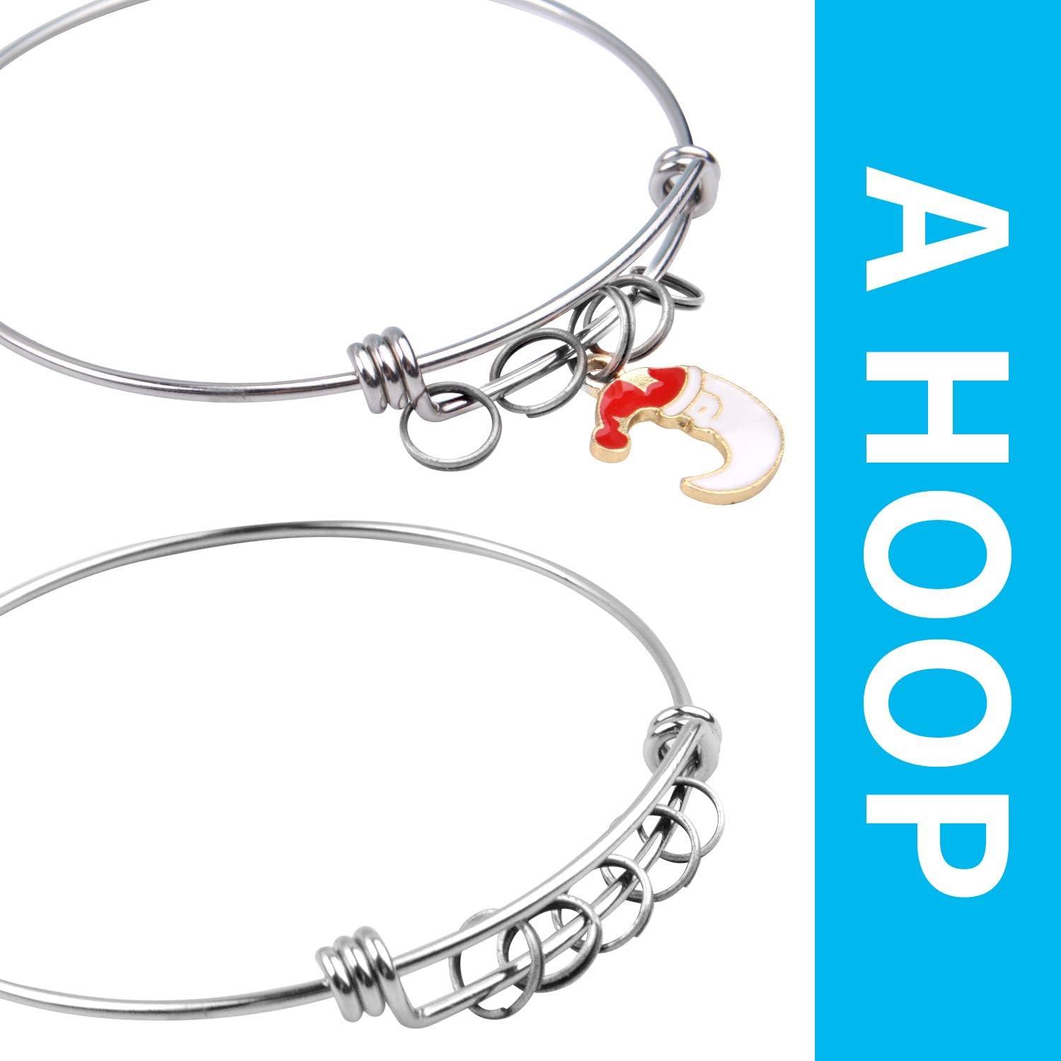 Anillos de Salto Divididos Aylifu - 100g, 6 Tamaños 4-10mm