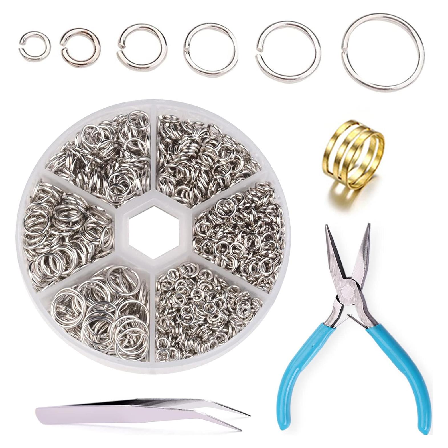 ZYNERY 1500 Anillas Abiertas Acero Inoxidable 304 4-10mm