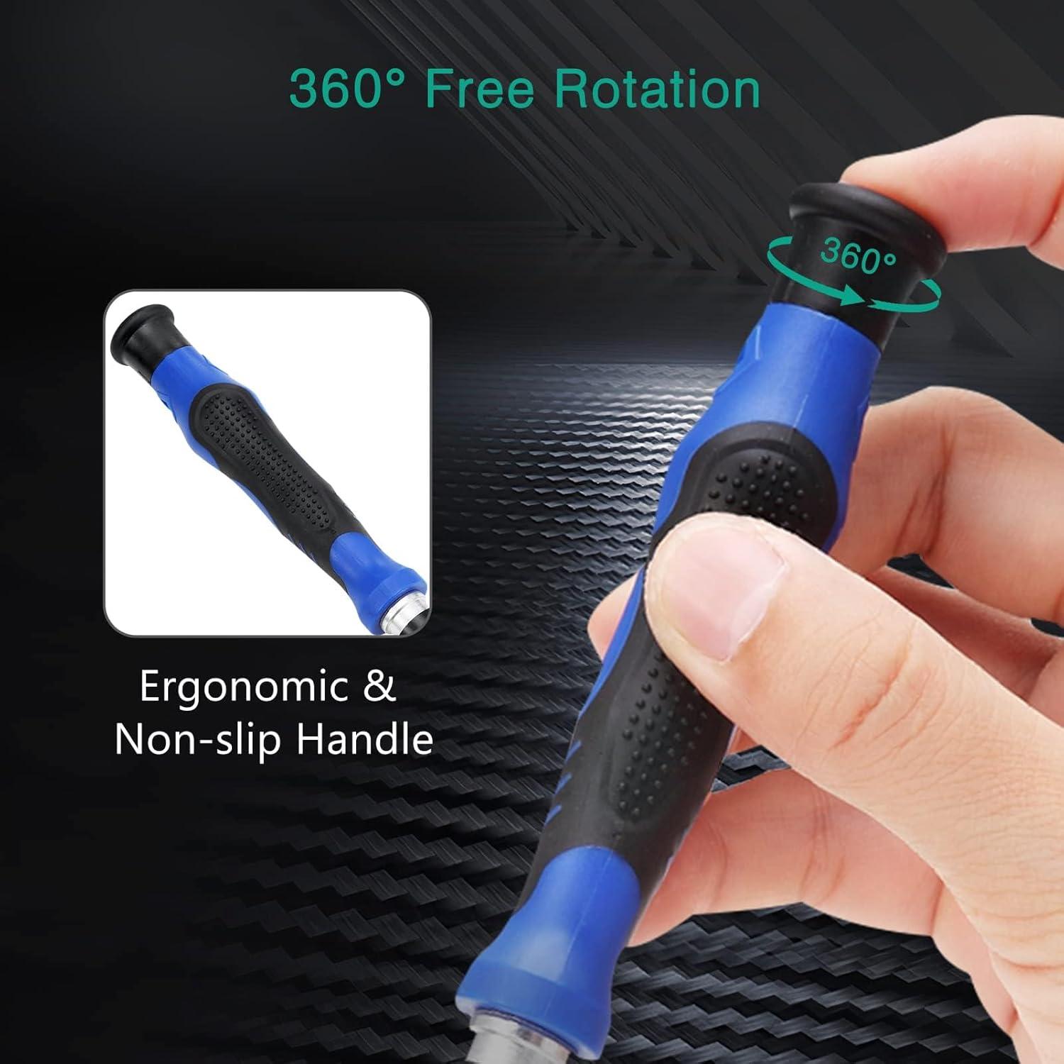 Juego de Destornilladores de Precisión ORIA 61 en 1, Azul