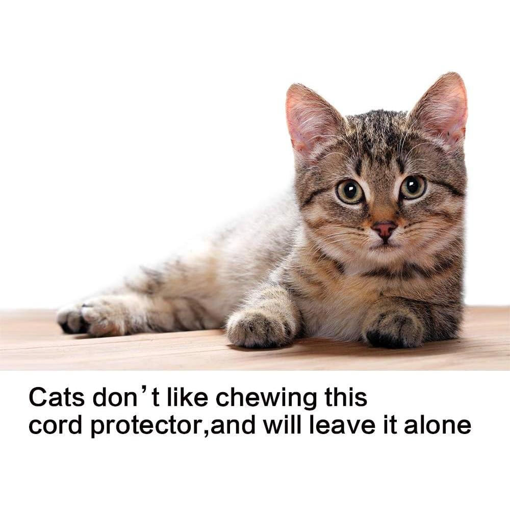 Protector de Cable Alex Tech 3,05m 1,27cm Negro