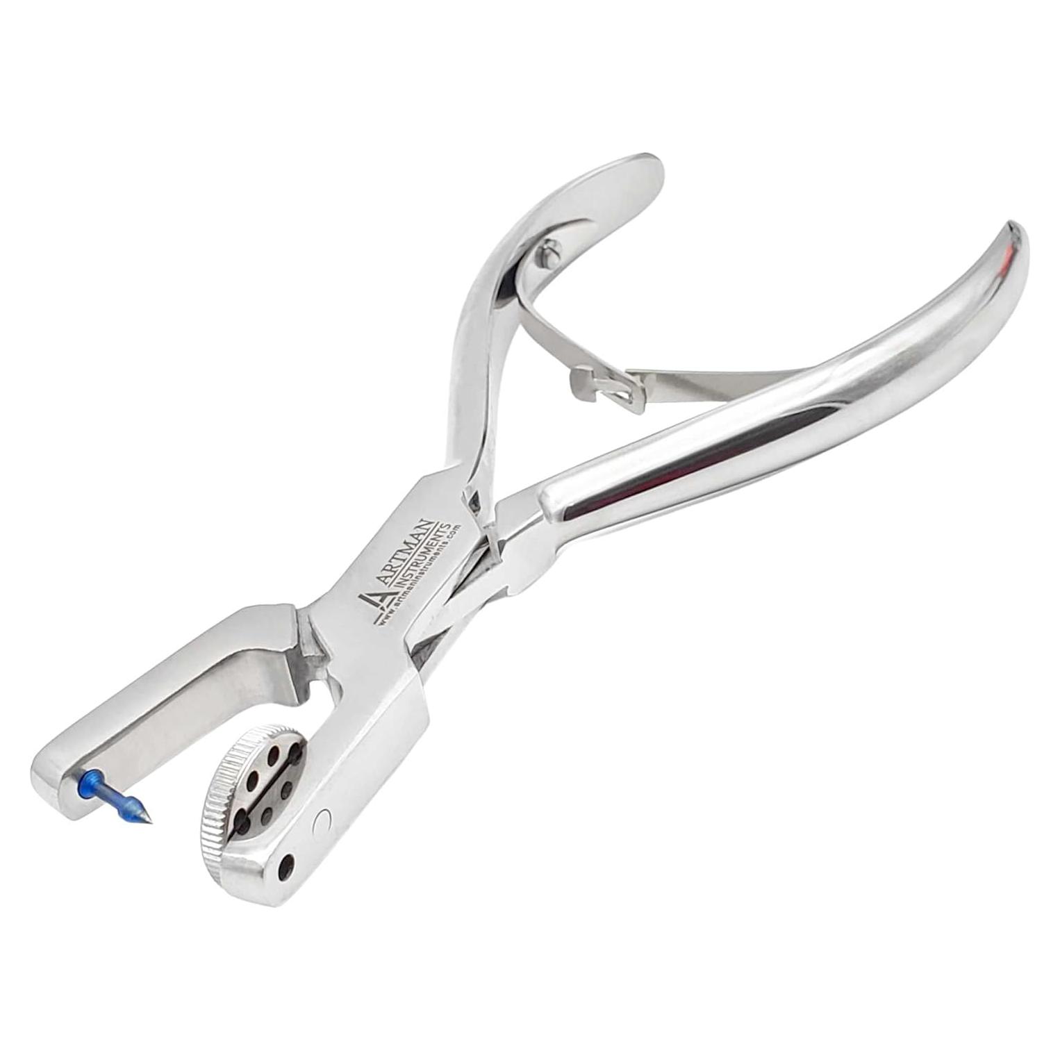 Alicates de Perforación Ainsworth Artman con Punta de Titanio 0.8-2mm