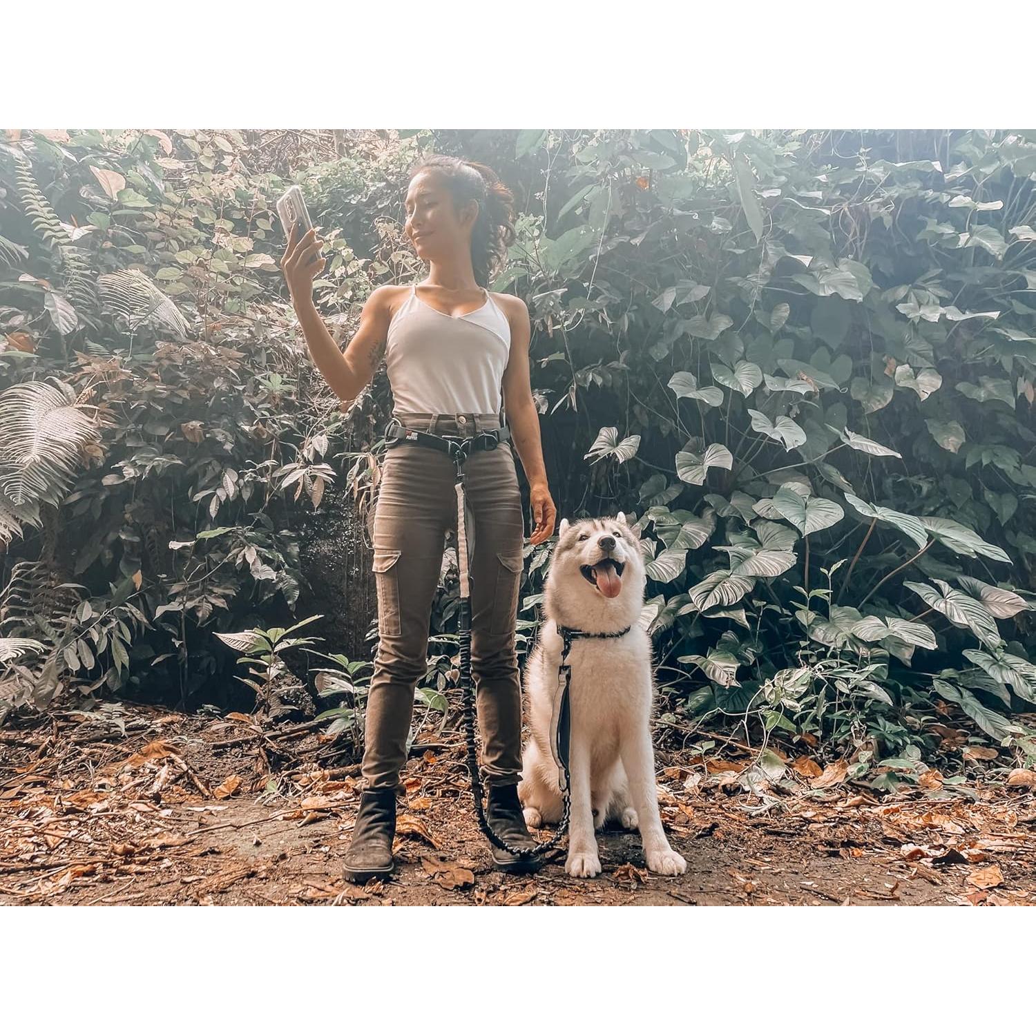 Correa Bungee para Perros Tuff Pupper 56.7 kg Manos Libres