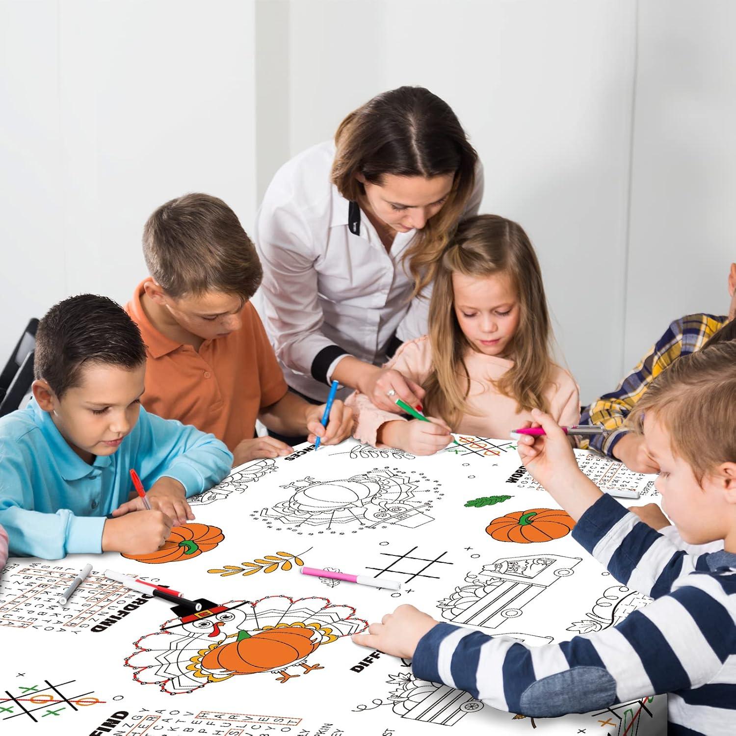 Mantel de Papel Desechable Gatherfun 224x137 cm Otoño