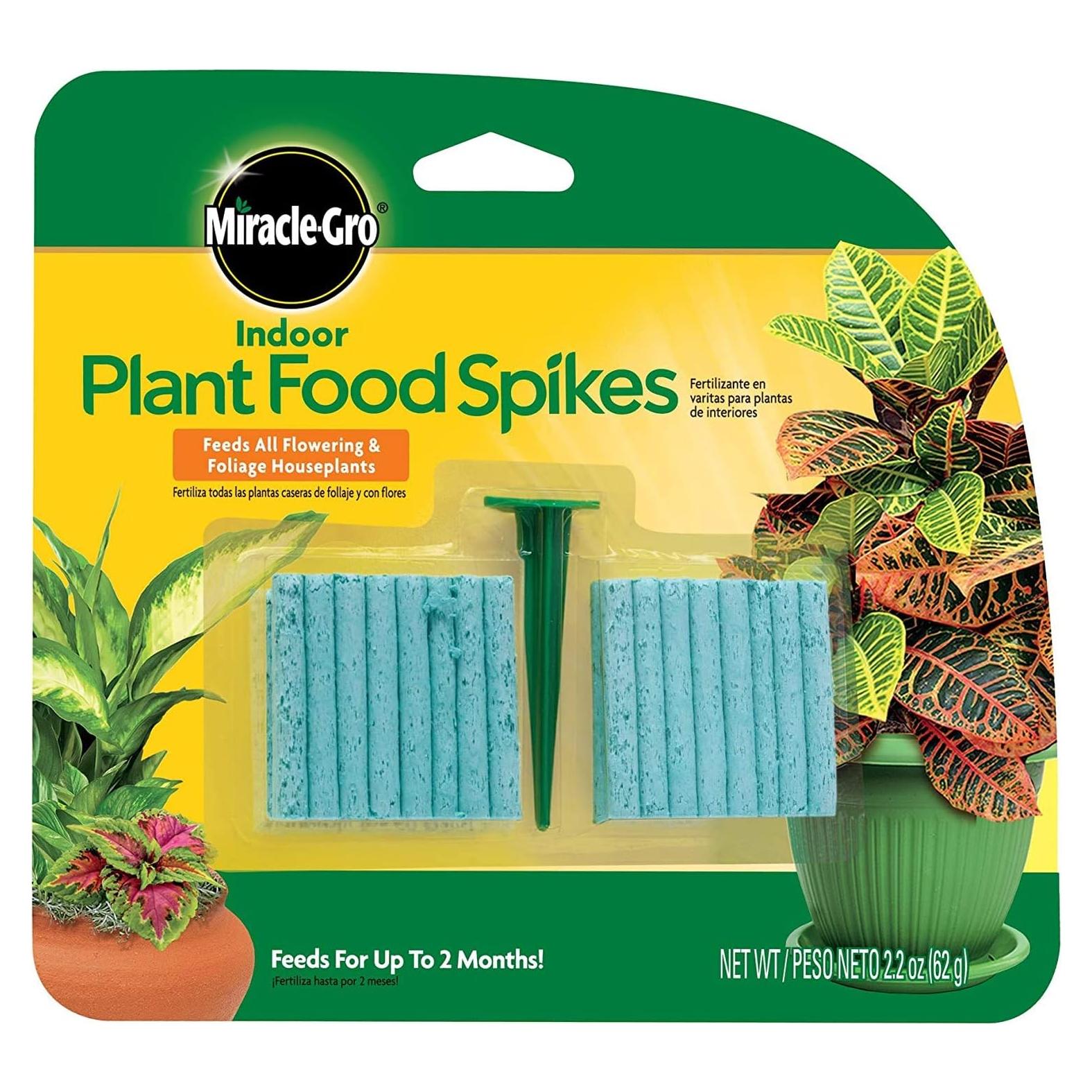 Alimento para Plantas de Interior Miracle-GRO 48 Picos