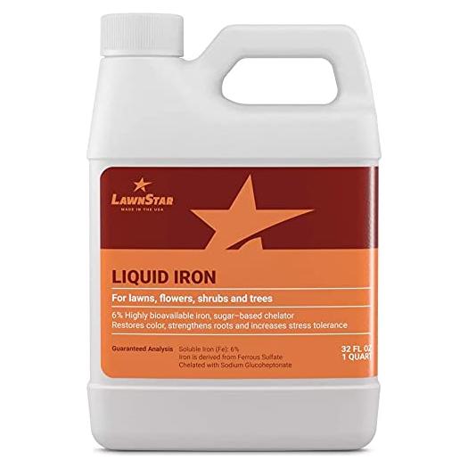 Hierro Líquido Quelado LawnStar 32 Oz - Multiusos para Plantas