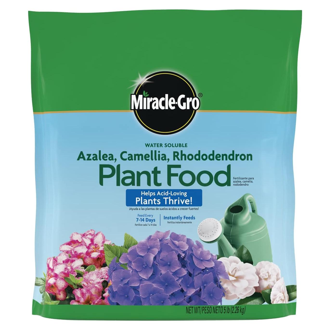 Fertilizante Miracle-Gro para Azaleas y Rododendros 2.27 kg