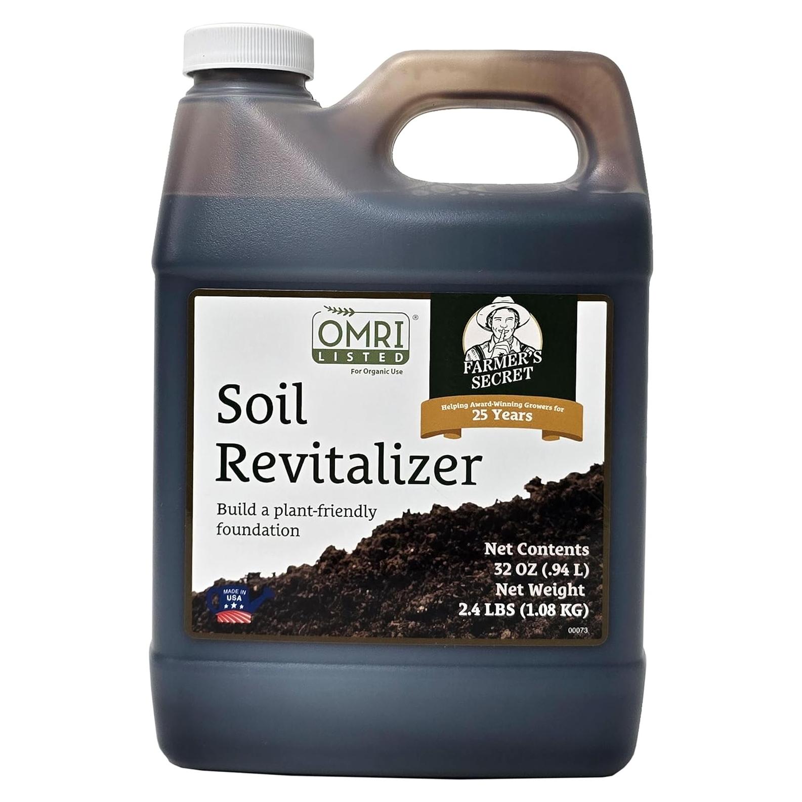 Revitalizador de Suelo Orgánico Secreto del Agricultor 32oz