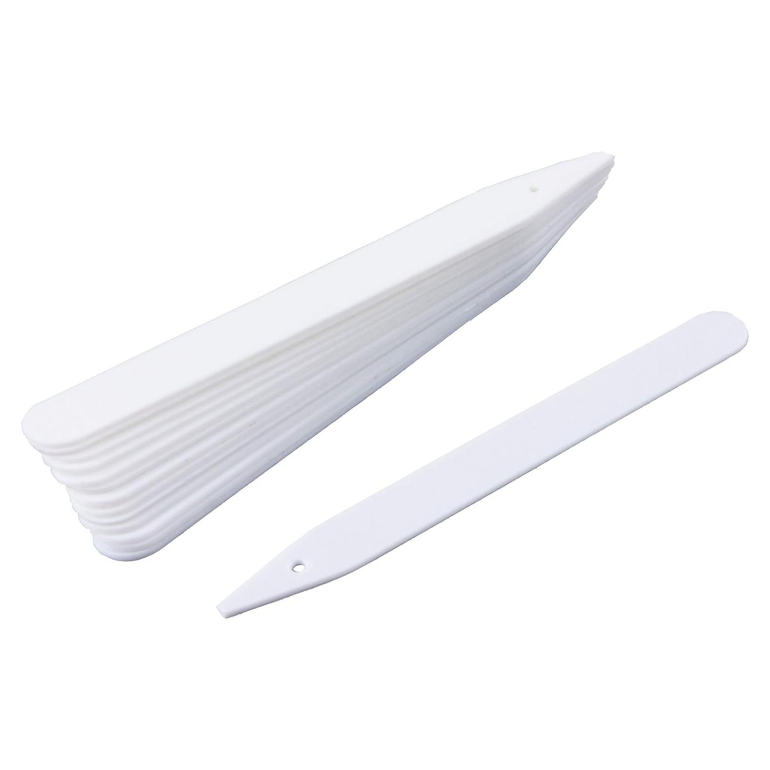 Marcadores de Plantas Delatanus 100pcs 15.24x1.52cm Blanco