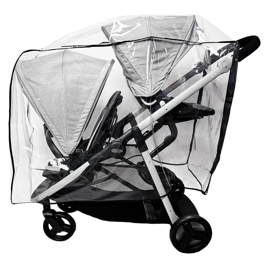Funda lluvia y viento SASHA para cochecito Graco Ready2Grow 2.0