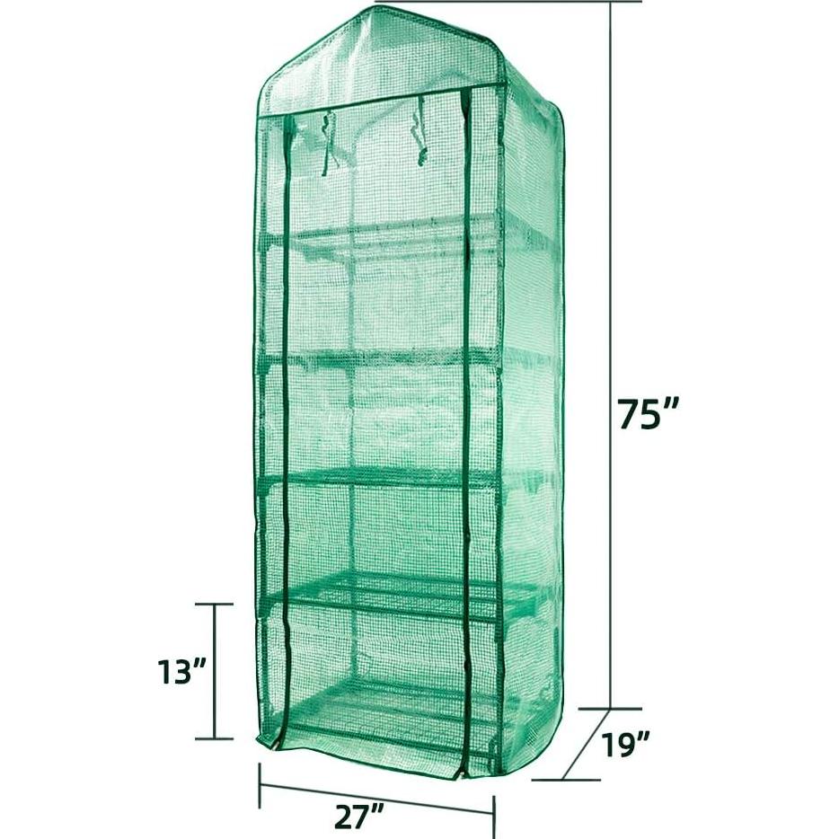 Cubierta de Reemplazo PE Worth Garden para Invernadero 5 Niveles