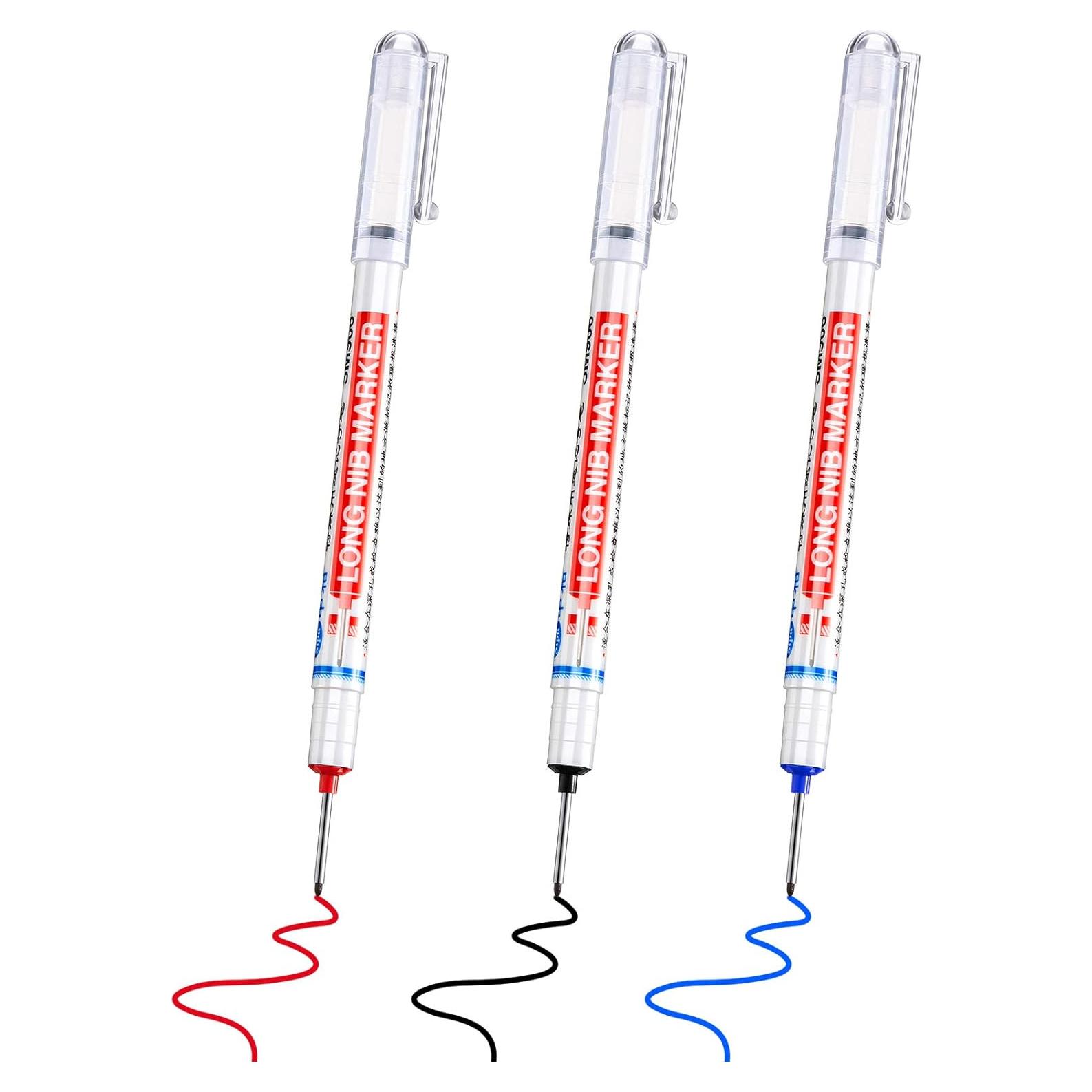 Marcadores de Agujeros Profundos Zonon - 3 Piezas, Rojo, Azul, Negro