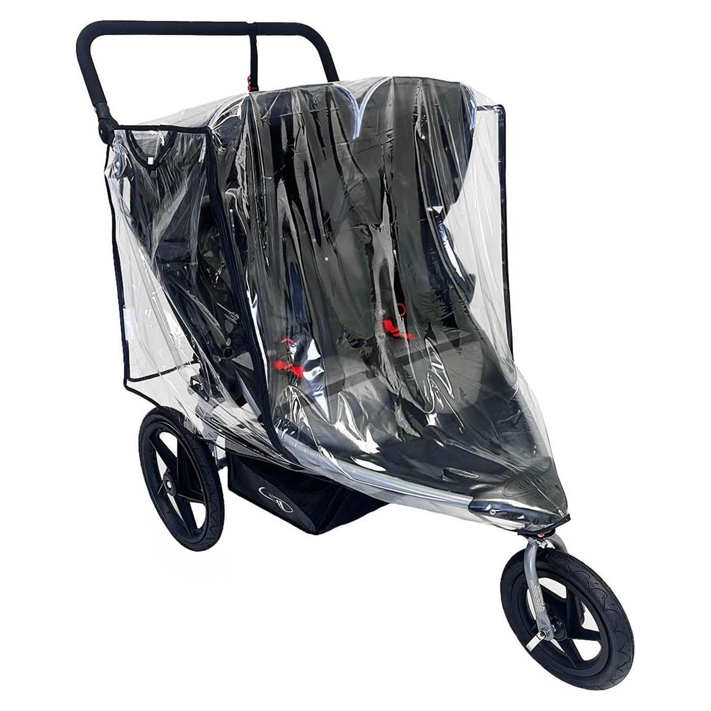 Funda para Lluvia SASHA para Cochecito Doble Jogging Bob Duallie