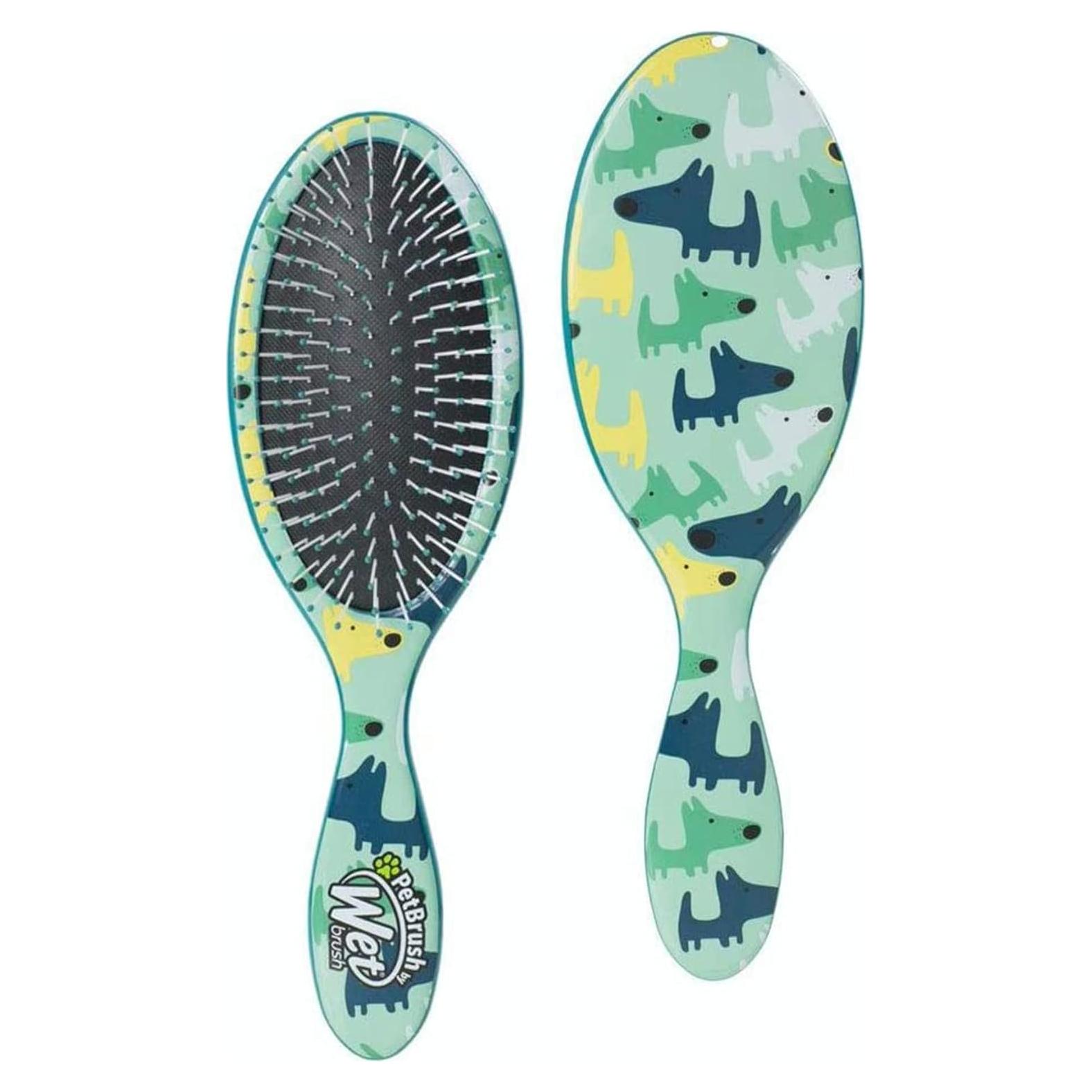 Cepillo Desenredador Wet Brush para Perros Grandes - Camuflaje