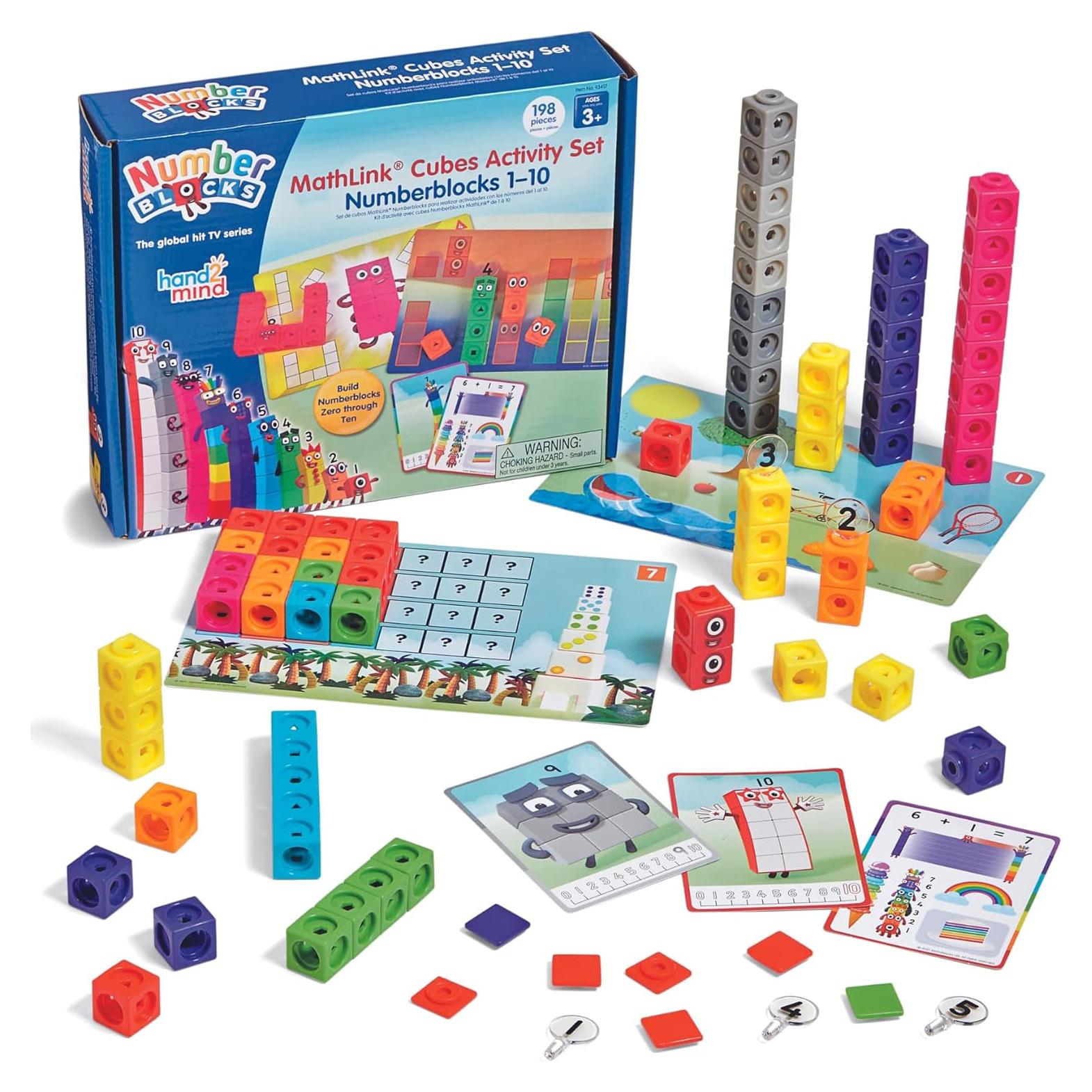 Set de Actividades MathLink Numberblocks 1-10 hand2mind