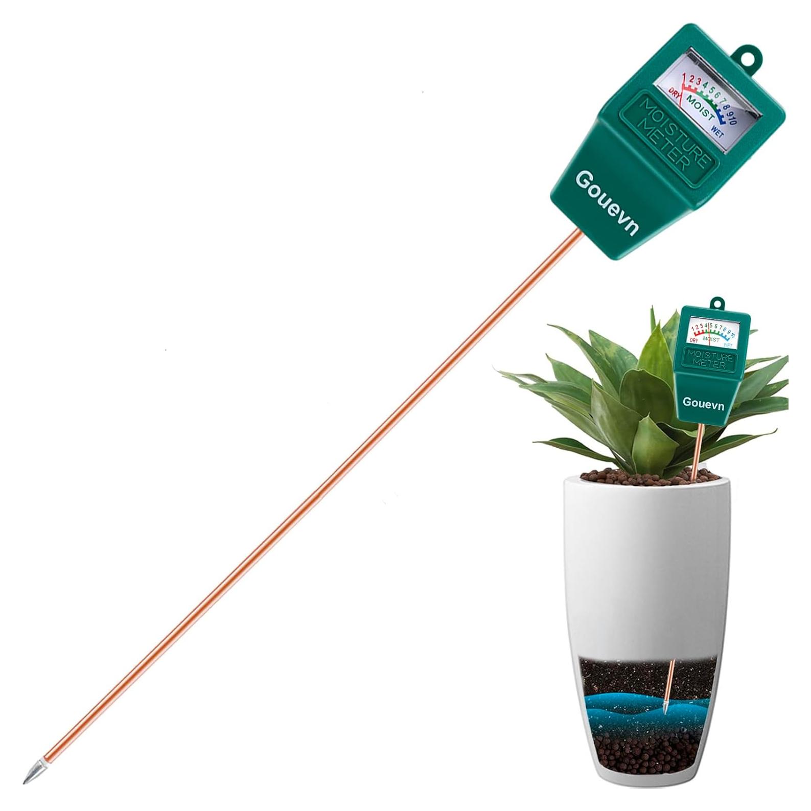 Medidor de Humedad del Suelo Gouevn G01Plus 30.34cm