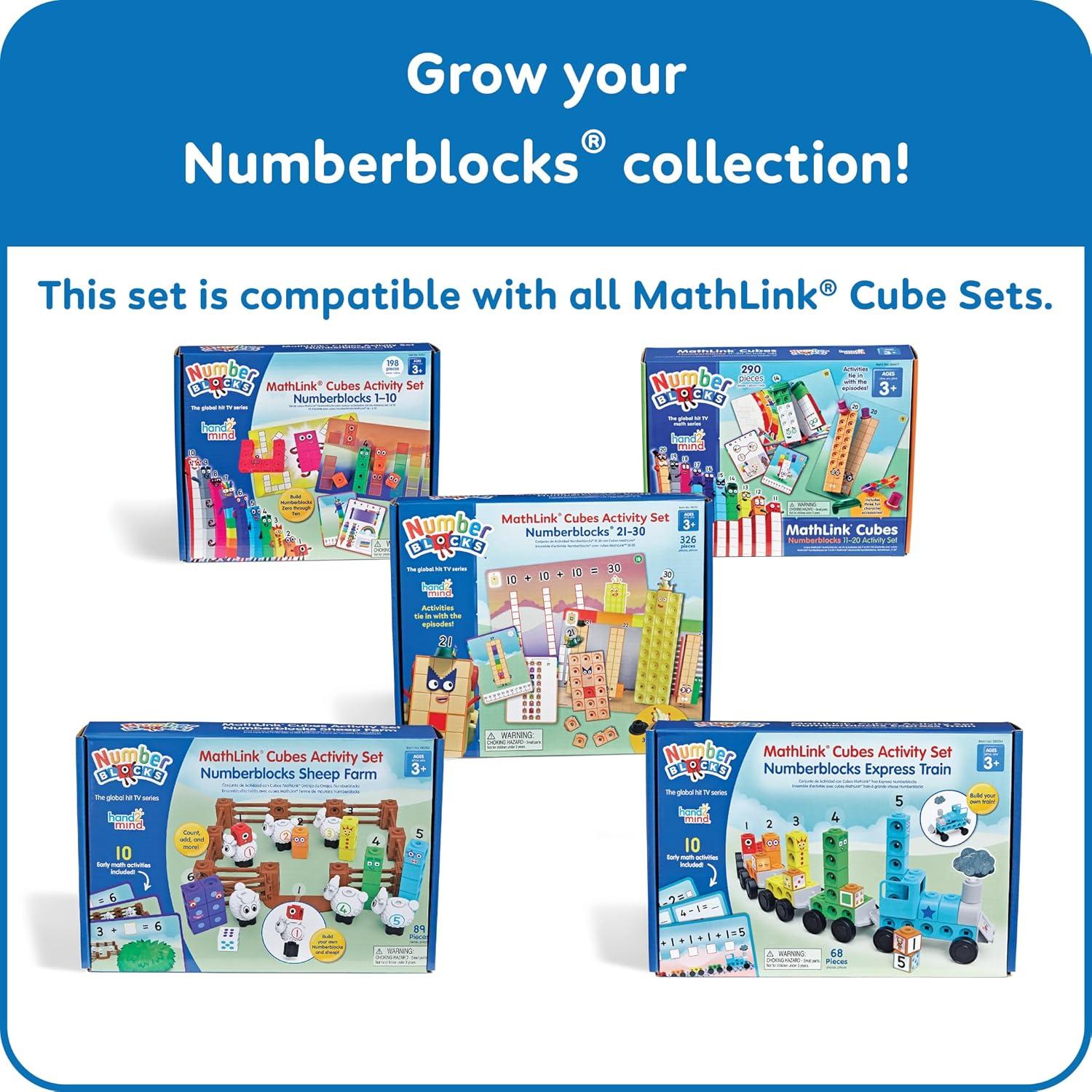 Cubos MathLink Numberblocks 21-30 hand2mind - Juguetes Educativos