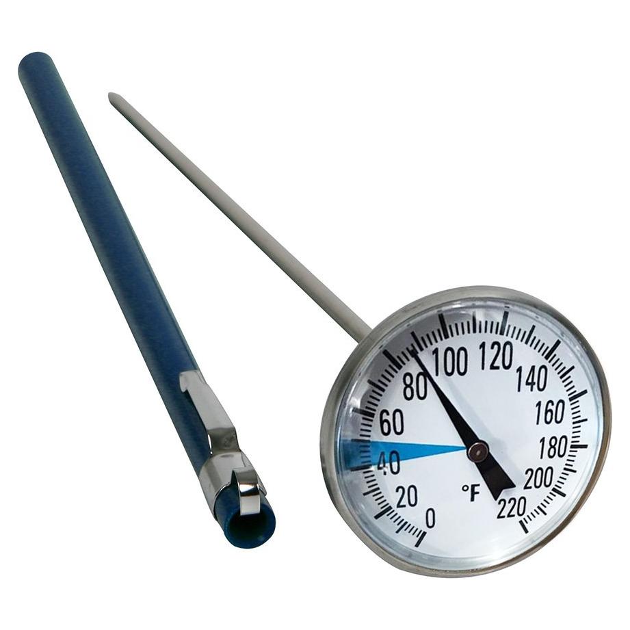 Termómetro de Suelo Smart Choice de Acero Inoxidable 12.7cm