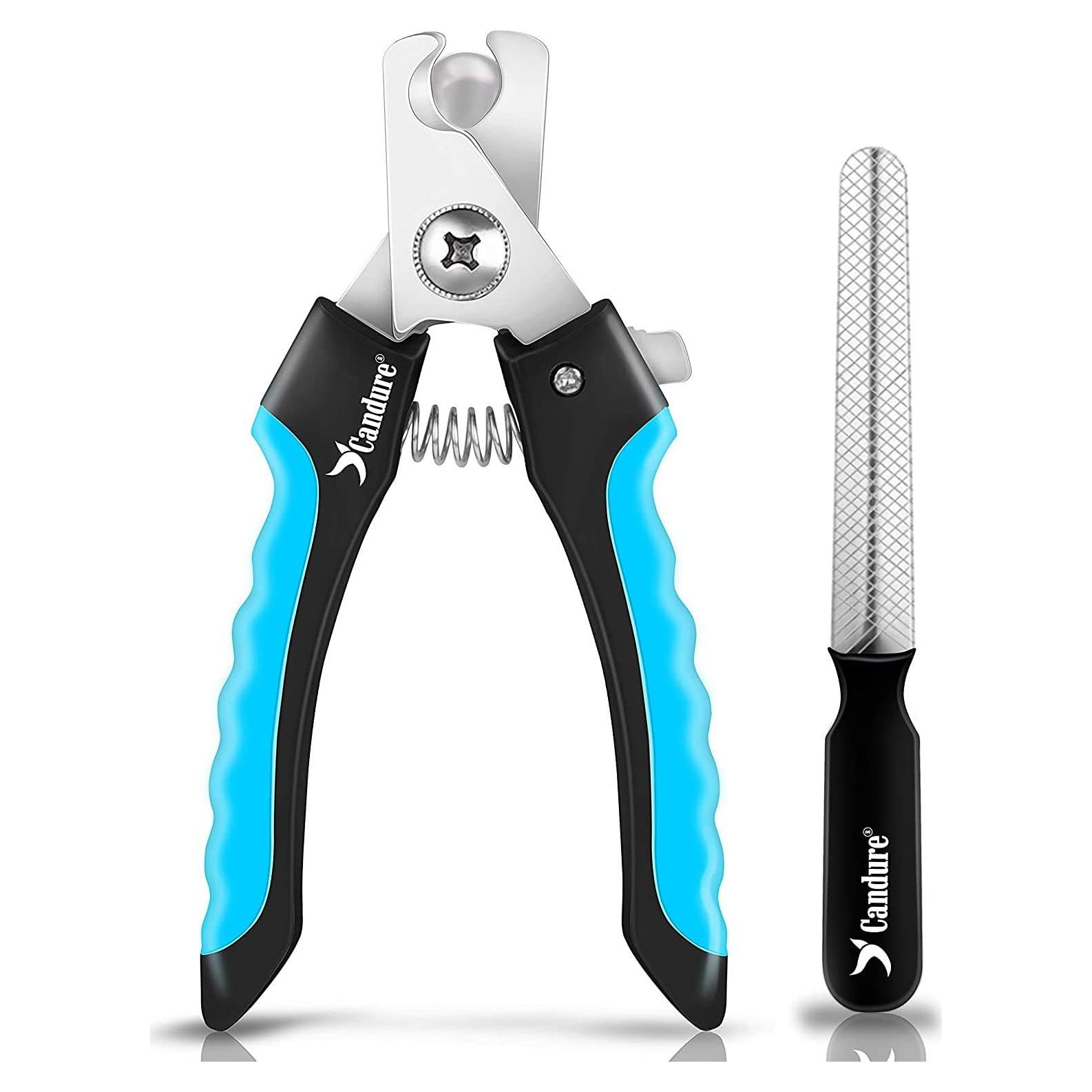 Cortauñas para Perros Candure con Guardián de Seguridad 15cm