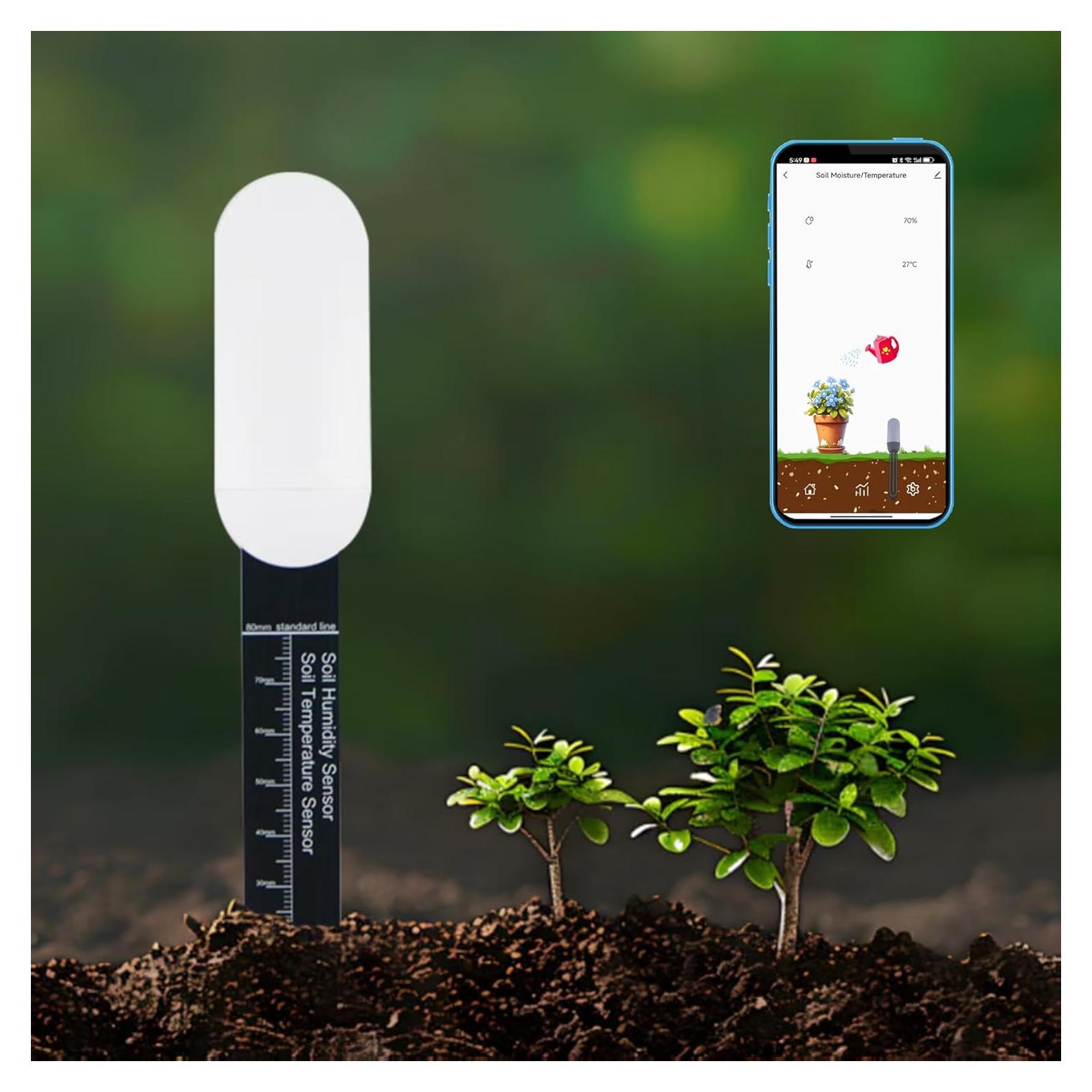 Medidor de Humedad del Suelo Inteligente Gaoducash Zigbee