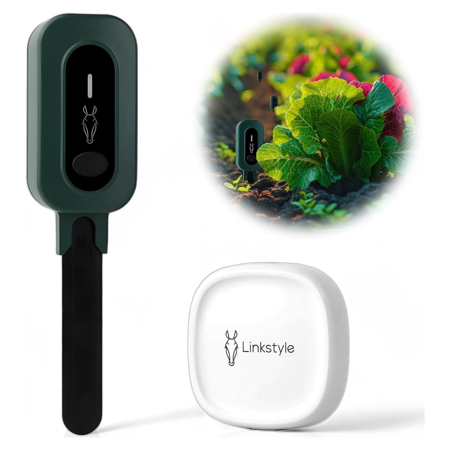 Sensor de Humedad de Suelo Linkstyle AFRA II 3 en 1 IP67