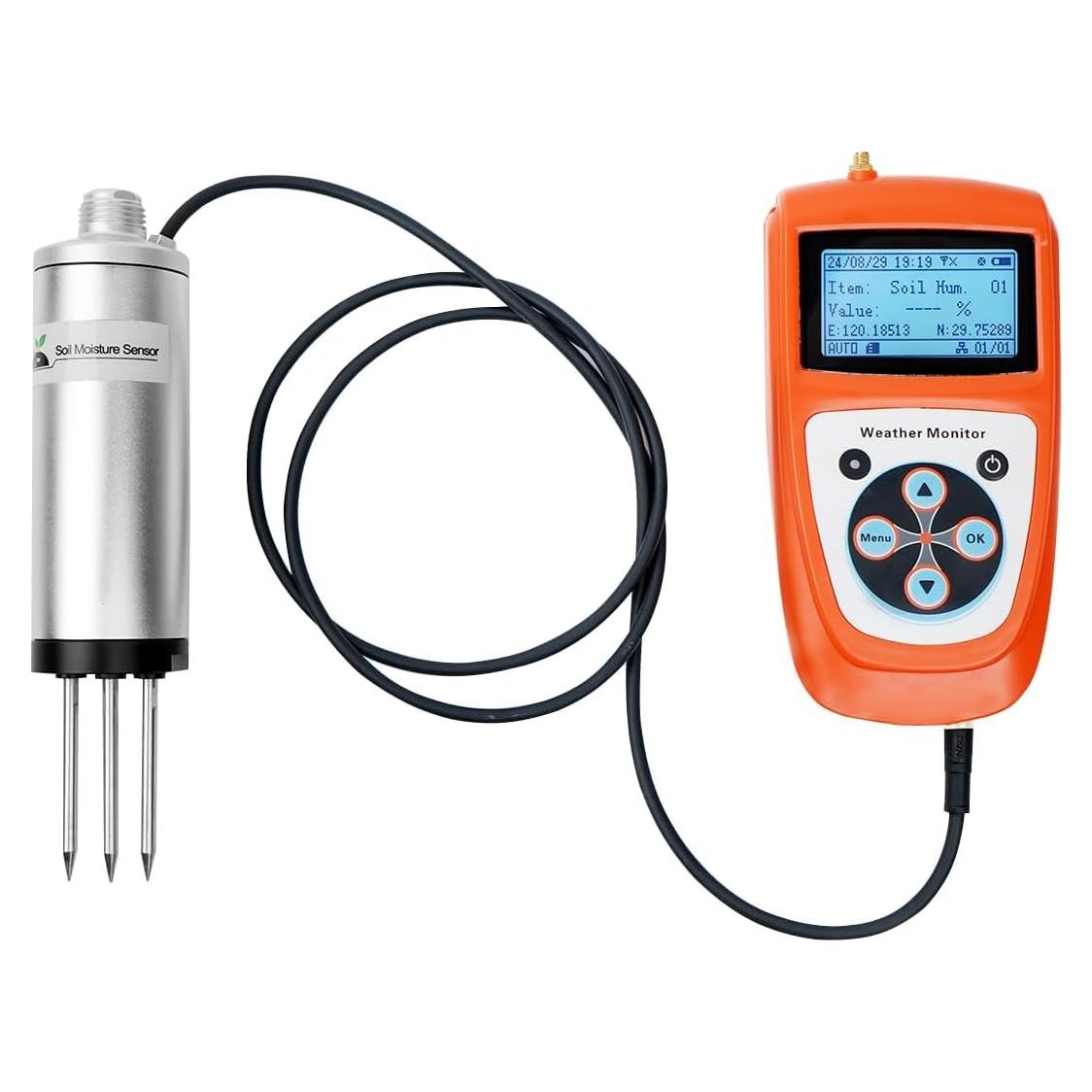 Medidor de Humedad del Suelo VODESON FDR - Pantalla LCD, 30,000 Registros