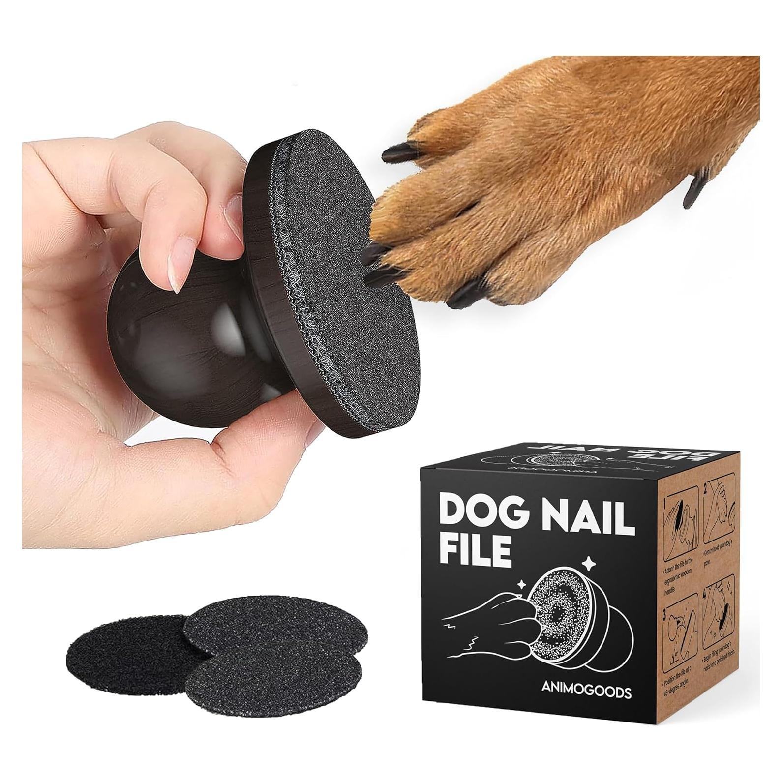 Lima de Uñas para Perros y Gatos AnimoGoods - Madera Real