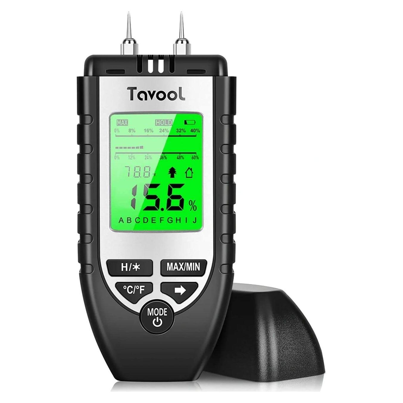 Medidor de Humedad Digital Tavool MT270 para Madera y Construcción