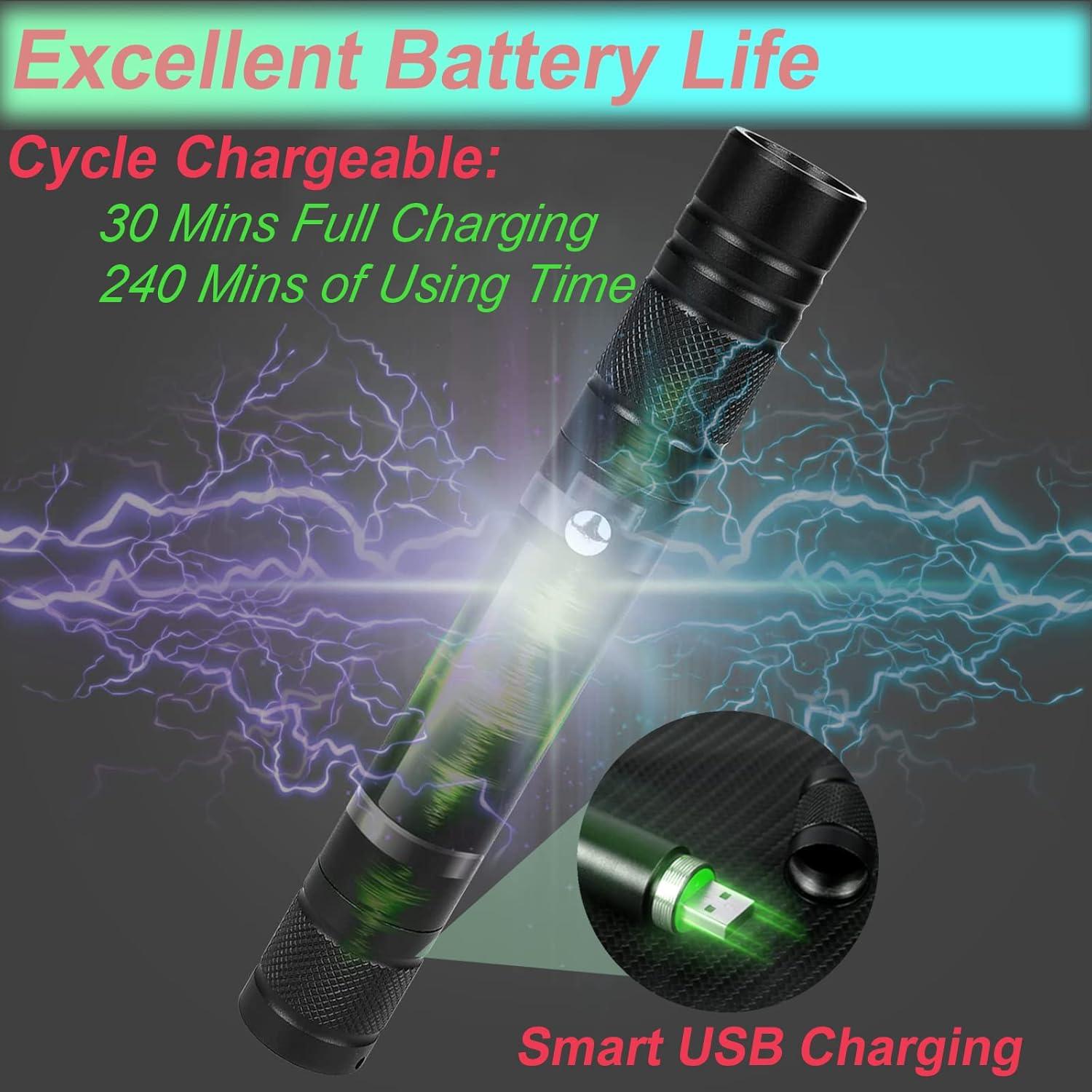 Puntero Láser Rojo Recargable MEUSNO 1524m para Gatos y Presentaciones