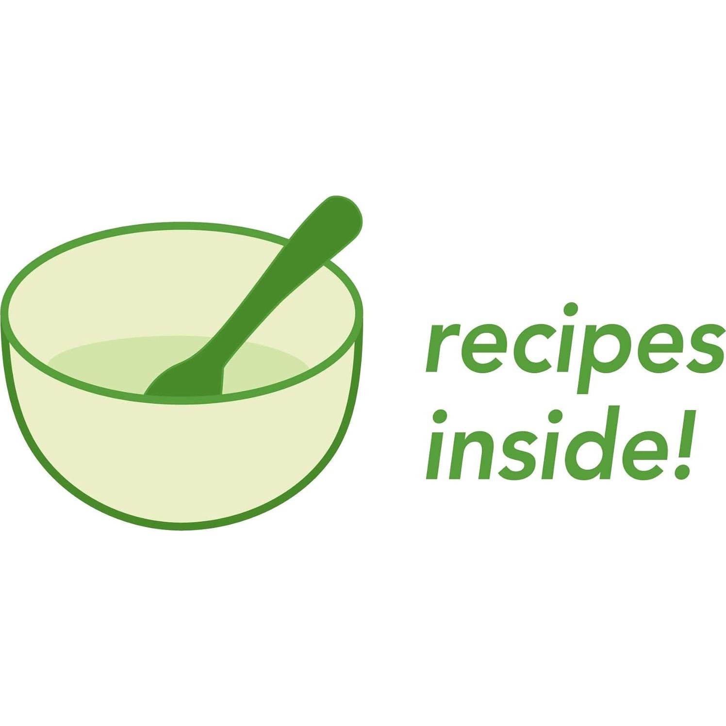 Molino de Comida para Bebés Green Sprouts - Manual, Compacto, Sin Baterías